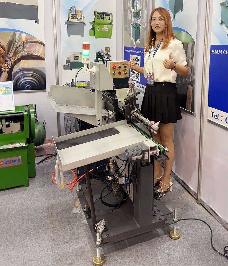 Mesin gulung benang ing pameran industri Thailand 2025